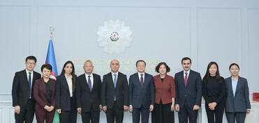 Emin Əmrullayev Çinin təhsil nazirinin müavini ilə görüşüb
