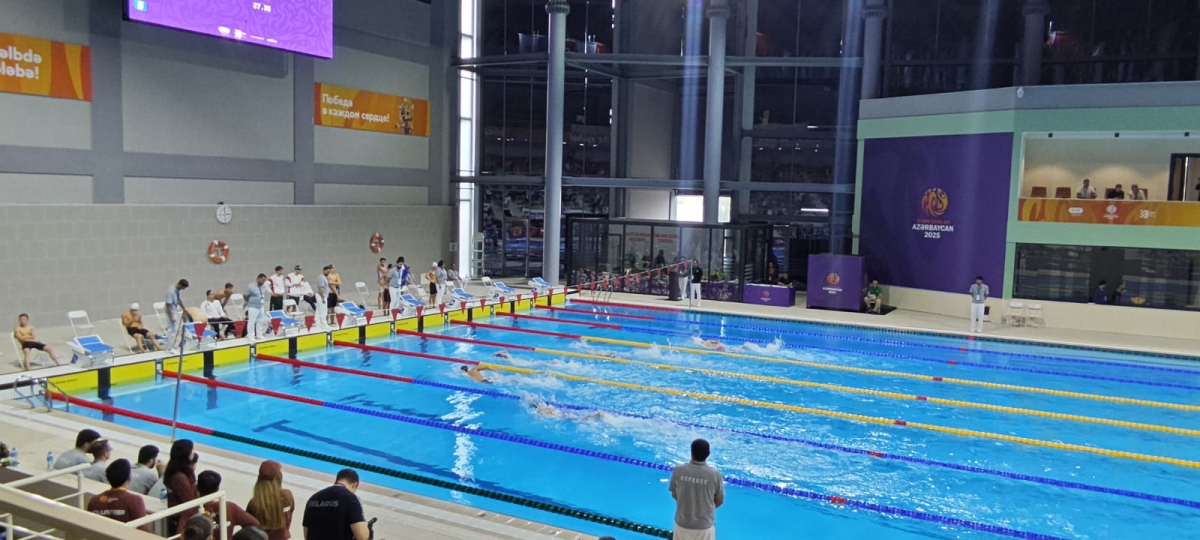 Azərbaycan üzgüçüləri III MDB Oyunlarında növbəti medalı qazanıblar