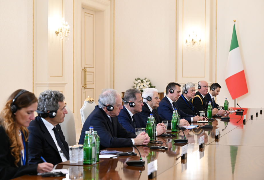 Sercio Mattarella: Biz xüsusilə də ölkələrimiz arasındakı strateji tərəfdaşlığa mühüm dəyər veririk