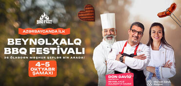 Beynəlxalq Barbekü Festivalı ilk dəfə Şamaxıda