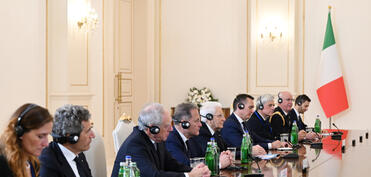 Sercio Mattarella: Biz xüsusilə də ölkələrimiz arasındakı strateji tərəfdaşlığa mühüm dəyər veririk