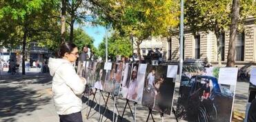 Parisdə "Azərbaycanda minalar" adlı fotosərgi keçirilib