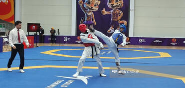 III MDB Oyunları: Azərbaycan taekvondoçusu qızıl medal qazanıb - FOTO