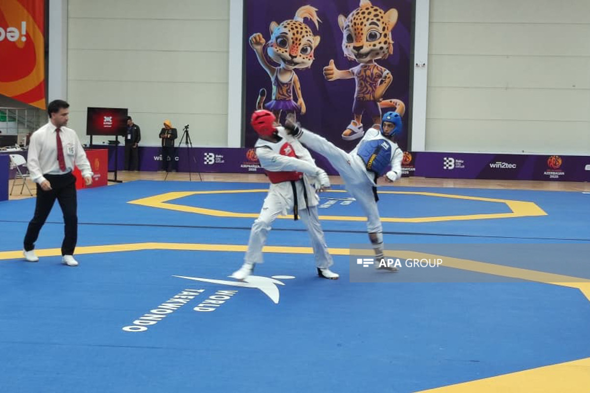 III MDB Oyunları: Azərbaycan taekvondoçusu qızıl medal qazanıb - FOTO