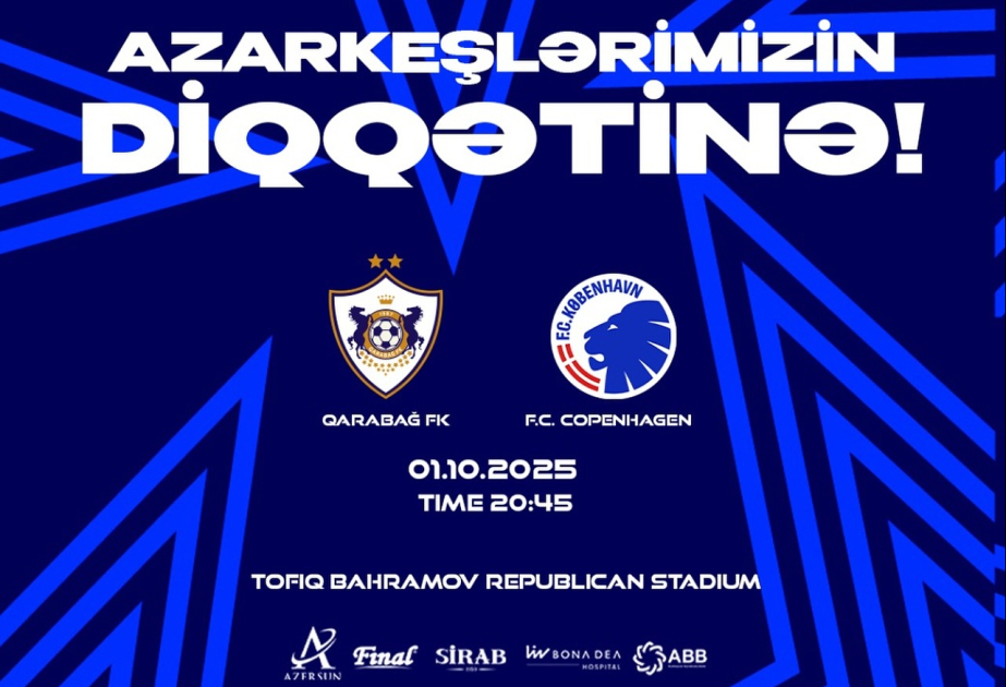 “Qarabağ” Çempionlar Liqasının oyunu ilə bağlı azarkeşlərə müraciət edib