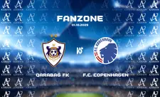"Qarabağ-Kopenhagen" oyunundan əvvəl fan zona təşkil olunacaq