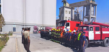 FHN Naxçıvanda fövqəladə hallar zamanı davranış qaydaları üzrə təlim keçirib