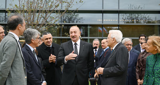 Bakıda İtaliya-Azərbaycan Universitetinin ilk tədris korpuslarının açılışı olub