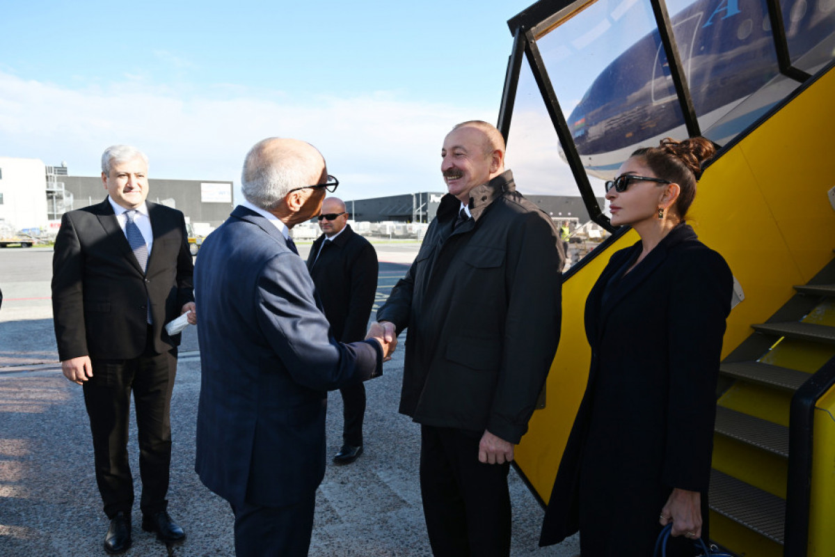 Azərbaycan Prezidenti İlham Əliyev Danimarkaya işgüzar səfərdədir
