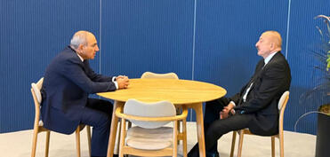 Kopenhagendə Prezident İlham Əliyevin Nikol Paşinyanla görüşü baş tutub  - FOTO