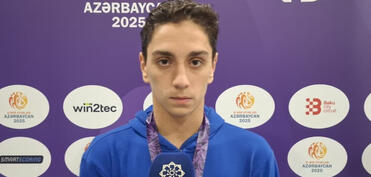 Qızıl medal qazanan Azərbaycan üzgüçüsü: Fəxr edirəm ki, Azərbaycan Bayrağını ən yüksəyə qaldırdım