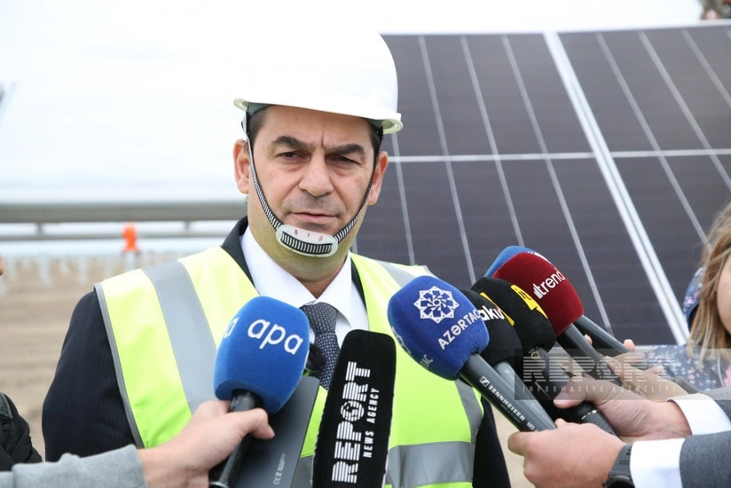 Azad edilmiş ərazilərdə bərpa olunan enerji sahəsi ilə bağlı görülən işlər açıqlanıb
