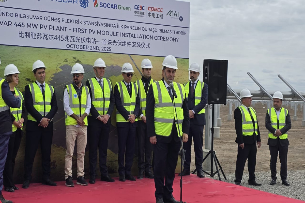 Biləsuvar GES elektrik enerjisinə tələbatın 4-5%-ni təmin edəcək