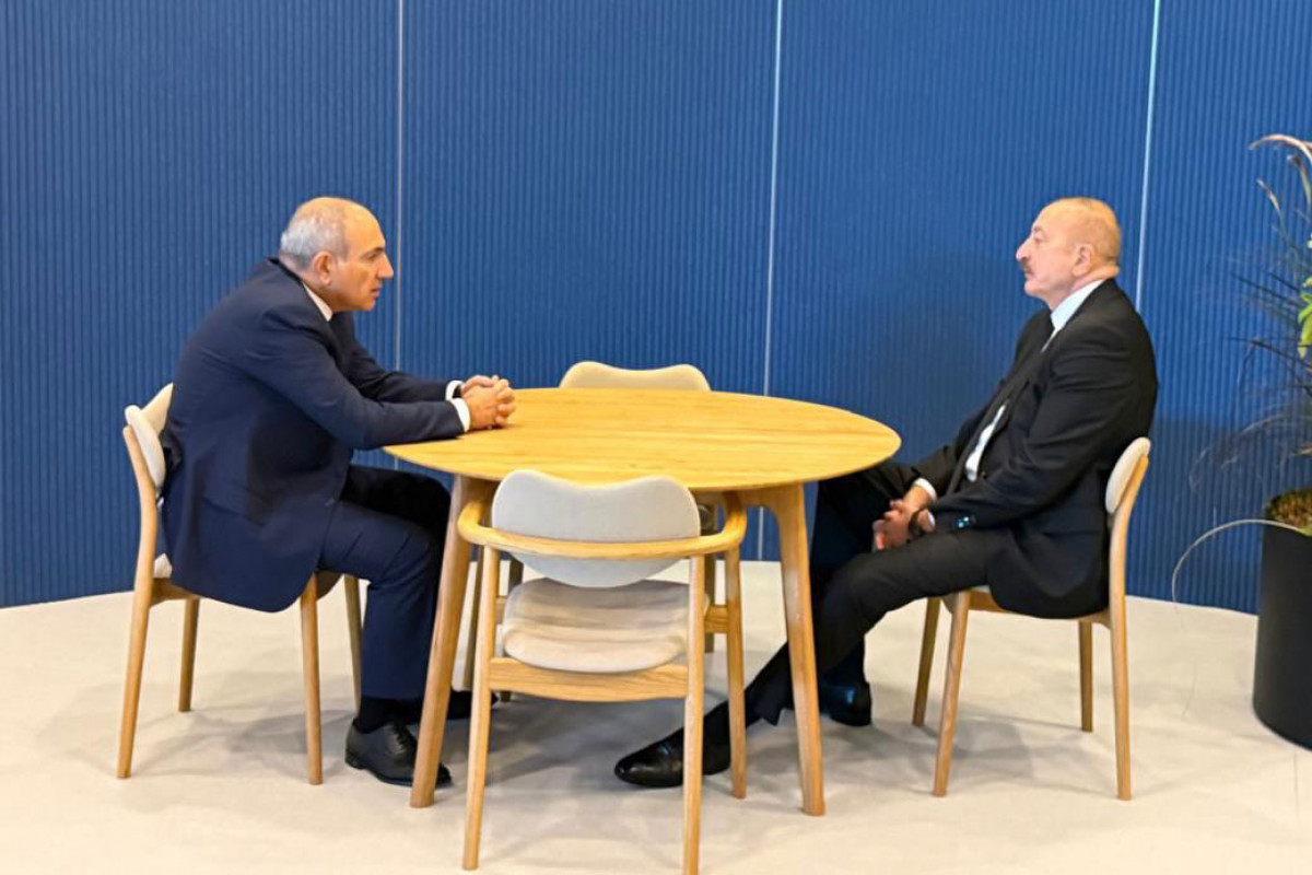 Azərbaycan və Ermənistan liderləri Vaşinqton Bəyannaməsinin icrasını müzakirə ediblər  - FOTO - YENİLƏNİB