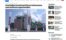 Euronews: AIIF 2025 Azərbaycanın iqtisadiyyatın diversifikasiyasına sadiqliyini nümayiş etdirib