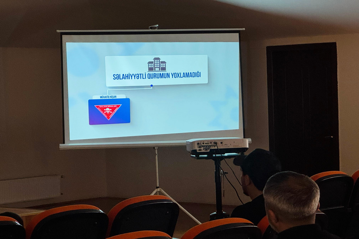Xanyurdu sakinləri mina təhlükəsi ilə bağlı maarifləndirilib