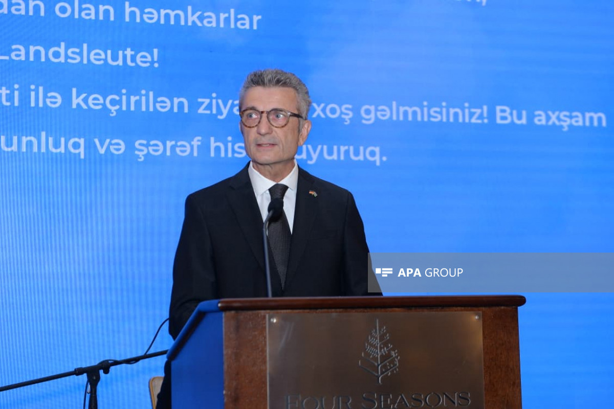 Səfir: Almaniya Azərbaycan-Ermənistan sülh prosesində fəal iştirak edir