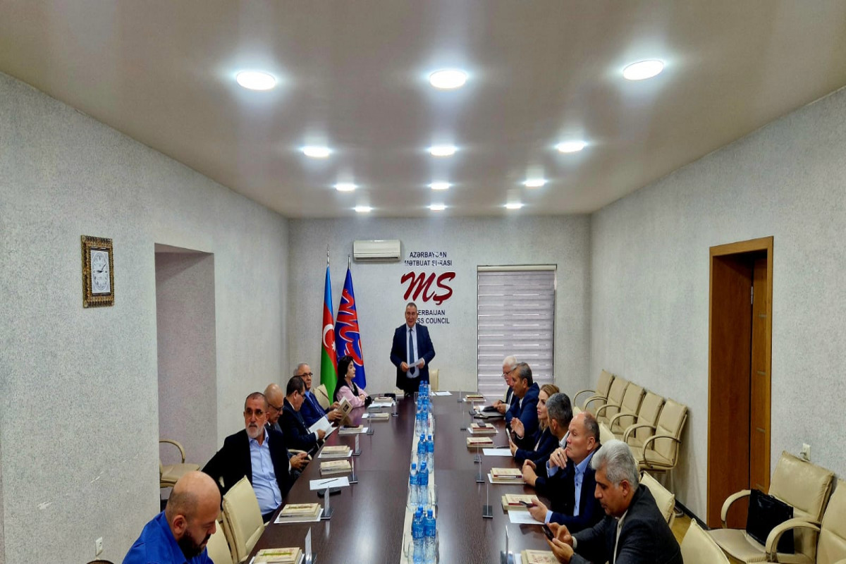 Mətbuat Şurasının İdarə Heyətinin iclası keçirilib