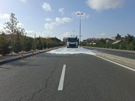Bu gün paytaxtın 555 küçəsi yuyulub