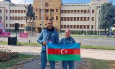 Azərbaycan atleti Makedoniyada beynəlxalq yarışda gümüş medal qazanıb