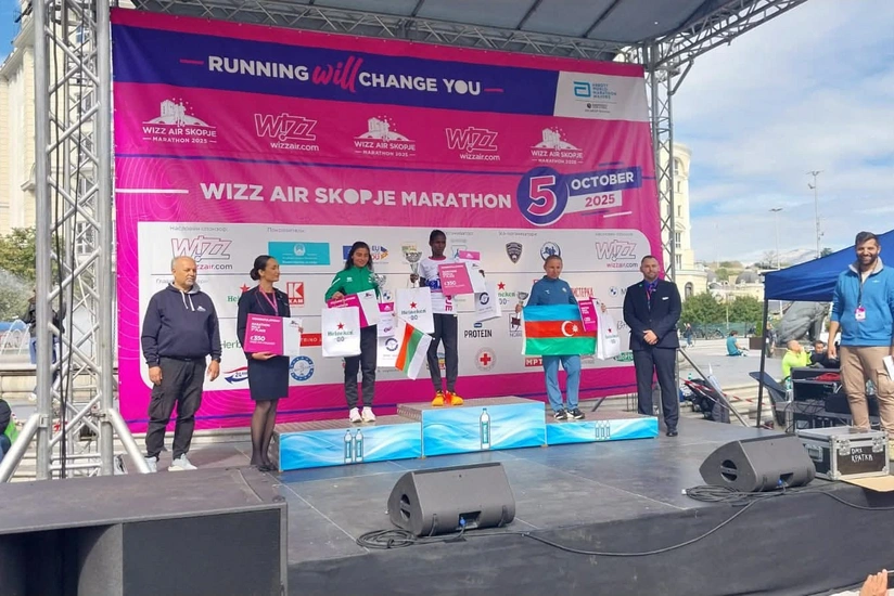 Azərbaycan atleti Makedoniyada beynəlxalq yarışda gümüş medal qazanıb