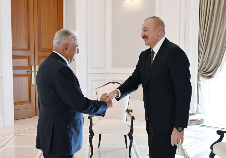 Prezident İlham Əliyev Qəbələdə Türk Dövlətləri Təşkilatının Ağsaqqallar Şurasının sədrini qəbul edib