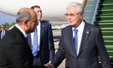 Kasım-Jomart Tokayev Azərbaycana səfərə gəlib