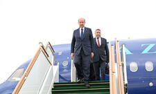 Ersin Tatar Azərbaycana səfərə gəlib