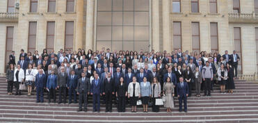 Firudin Qurbanov Qubada təhsil müəssisələrində olub