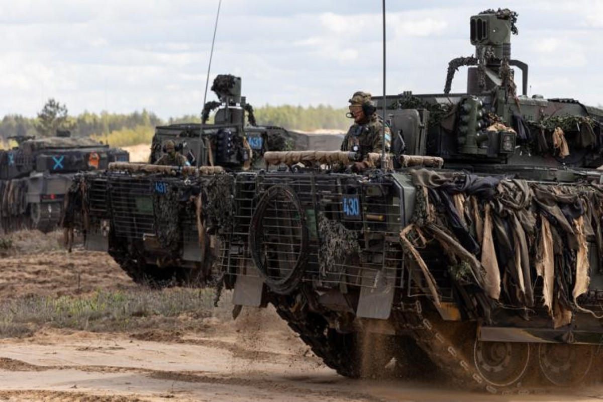 NATO Litva-Belarus sərhədində genişmiqyaslı hərbi təlimlərə başlayıb