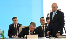 TDT Dövlət Başçıları Şurasının 12-ci Zirvə Görüşü keçirilib, Prezident çıxış edib - YENİLƏNİB 5