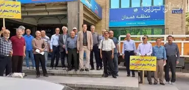 Həmədan və zəncanlı təqaüdçülər etiraz aksiyası keçiriblər