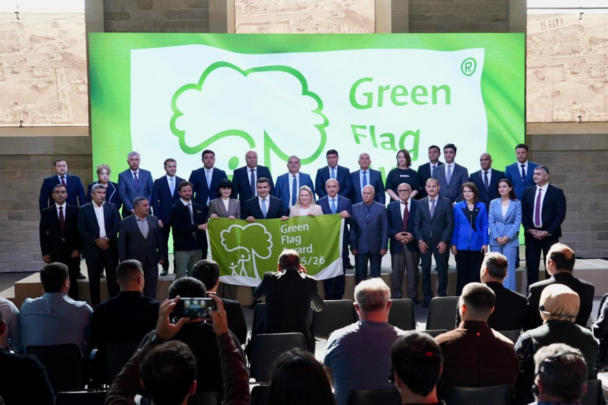 Dənizkənarı Milli Park “Green Flag Award” beynəlxalq mükafatına layiq görülüb