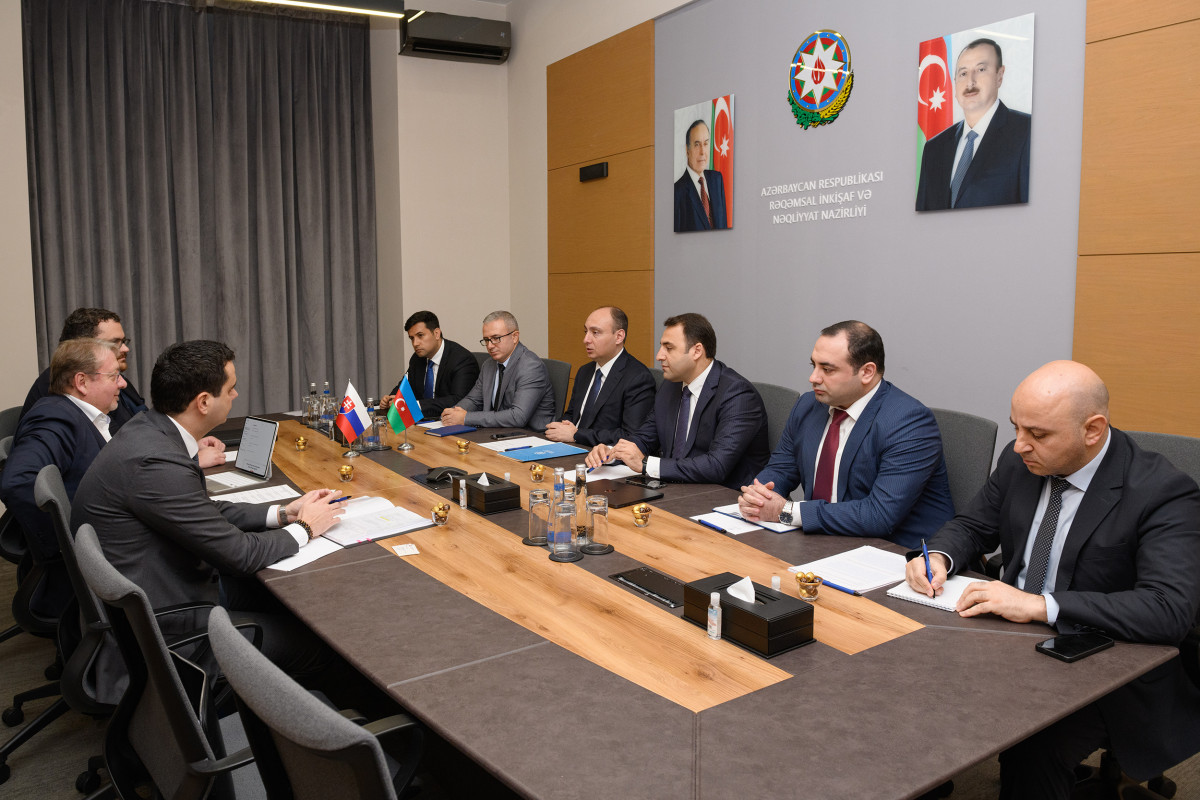 Azərbaycan və Slovakiya kibertəhlükəsizlik üzrə əməkdaşlıq imkanlarını müzakirə edib