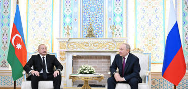 Prezident Putin Rusiya ilə Azərbaycan arasında humanitar əlaqələrin yüksək səviyyədə olduğunu qeyd edib