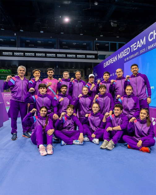 Badminton üzrə Azərbaycan millisi dünya reytinqində irəliləyib