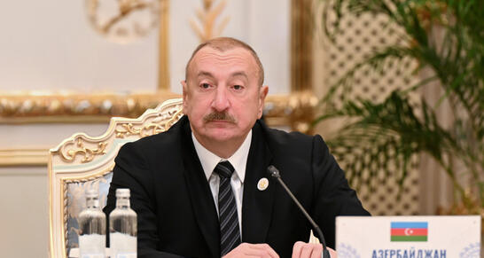 Prezident İlham Əliyev: Azərbaycan ilə Tacikistan arasında münasibətlər ardıcıl şəkildə inkişaf edir
