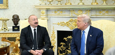 Donald Tramp Prezident İlham Əliyevi çox güclü lider adlandırıb