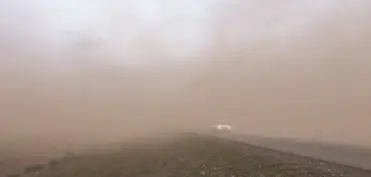 Urmu gölü ətrafında yenidən duz fırtınası başladı