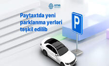Paytaxtda yeni parklanma yerləri təşkil edilib