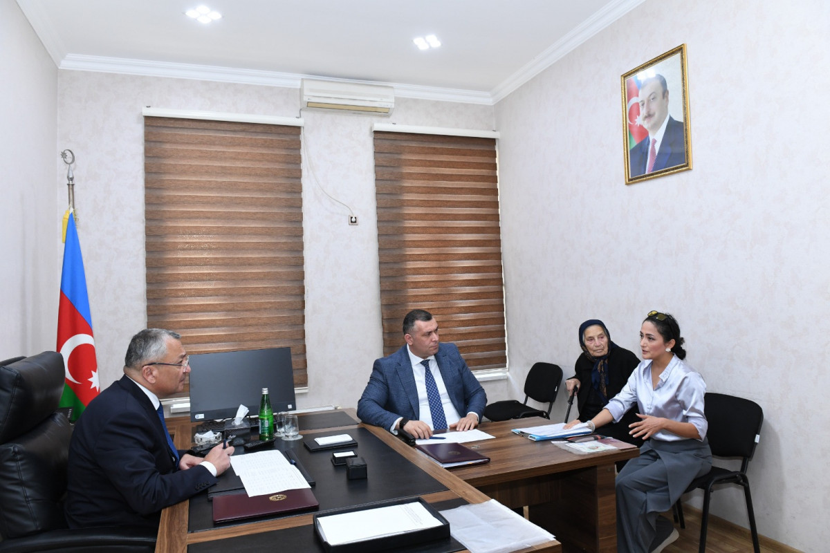 Dövlət Komitəsində vətəndaşların növbəti qəbulu keçirilib