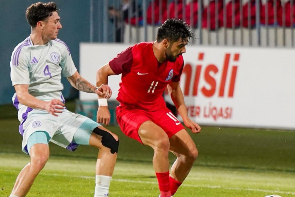 Azərbaycanın U-21 millisi Şotlandiya ilə heç-heçə edib