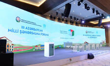 Xankəndidə III Azərbaycan Milli Şəhərsalma Forumunun açılışı olub - FOTO - YENİLƏNİB