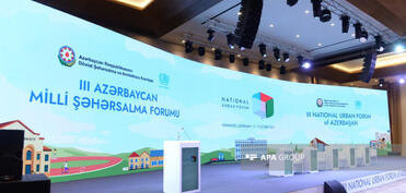Xankəndidə III Azərbaycan Milli Şəhərsalma Forumunun açılışı olub - FOTO - YENİLƏNİB