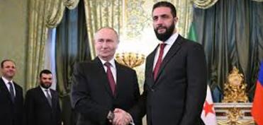 Putin Kremldə Suriya prezidenti Əhməd əl-Şara ilə görüşüb