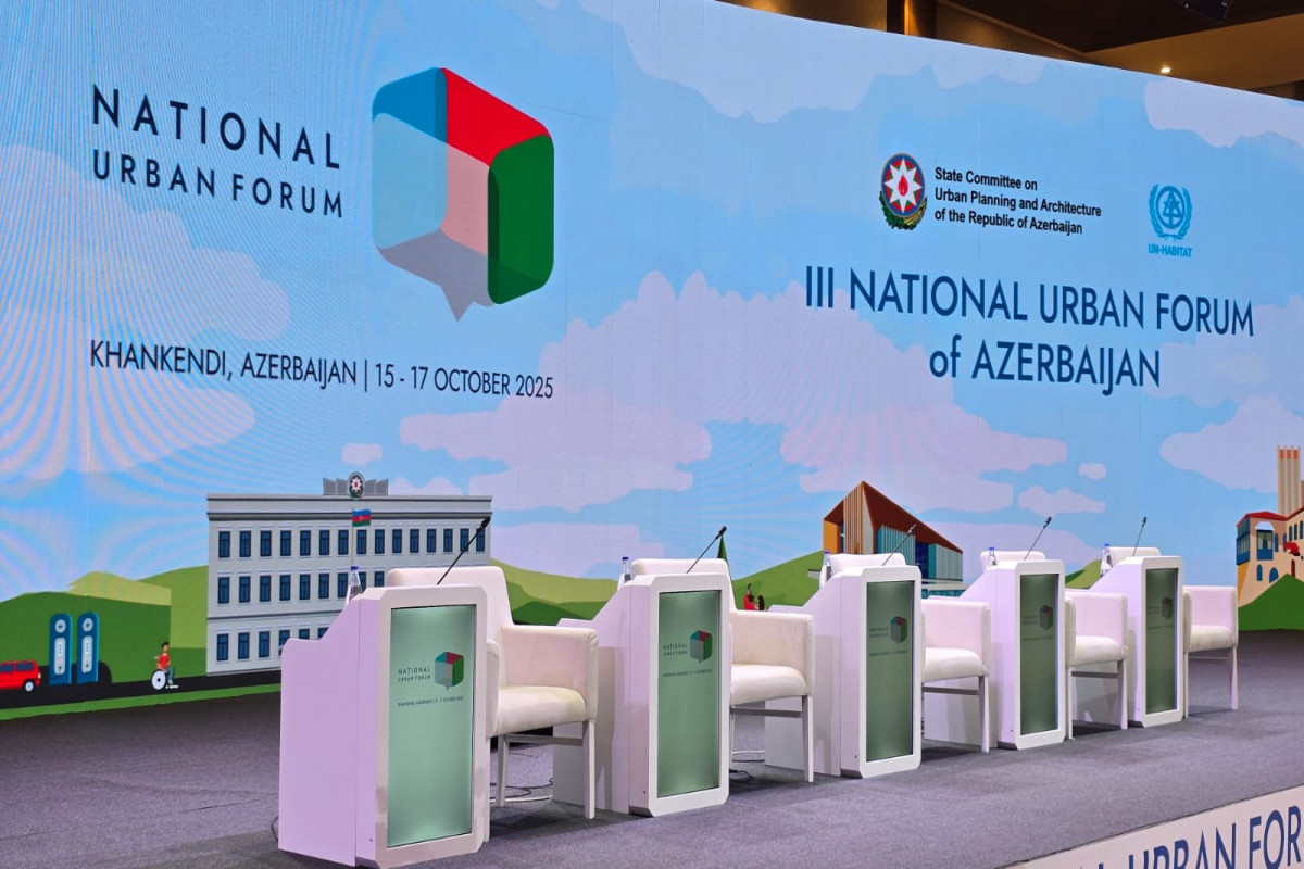 Xankəndidə “III Azərbaycan Milli Şəhərsalma Forumu” keçirilir