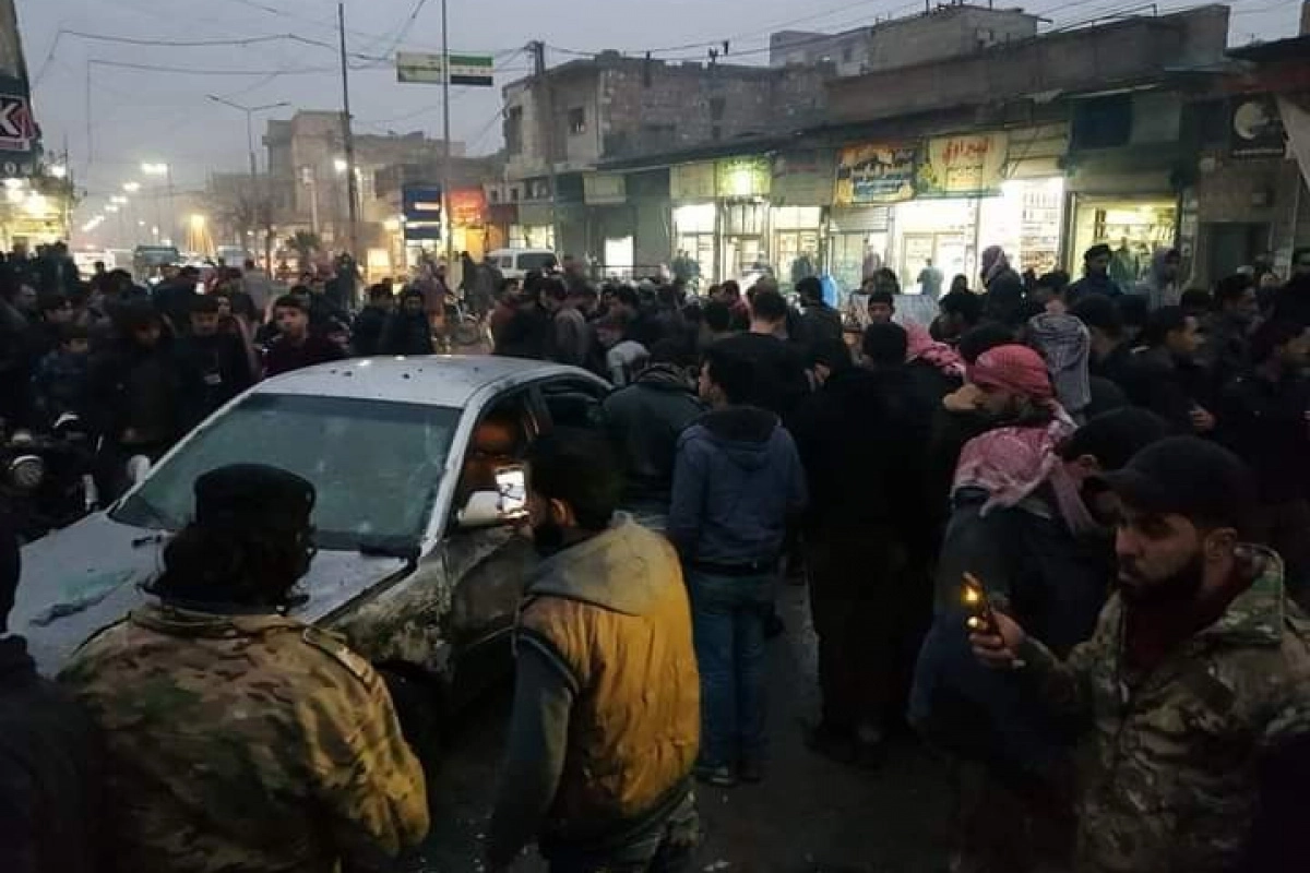 Suriyada bombalı hücum: 4 əsgər ölüb, 9-u yaralanıb