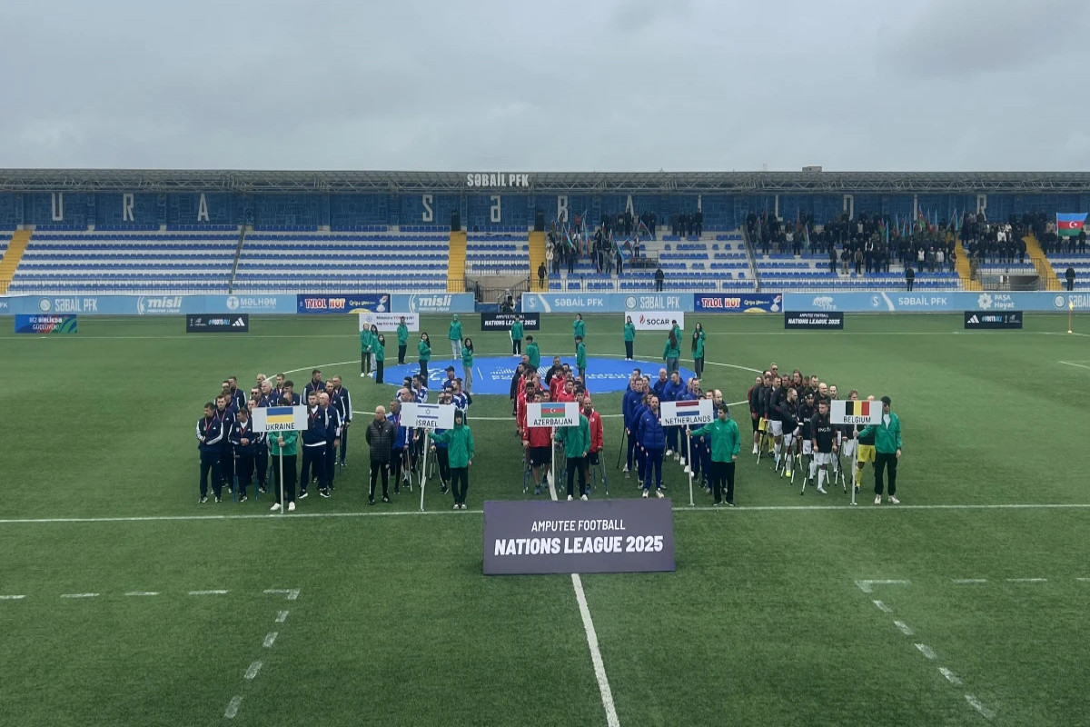 Bakıda Amputant futbolu üzrə Millətlər Liqasının açılışı olub