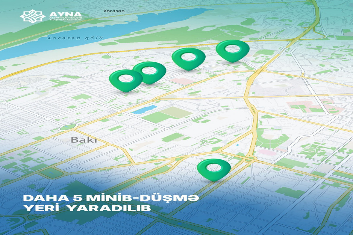 Yasamal rayonunda 5 ünvanda minib-düşmə yeri yaradılıb