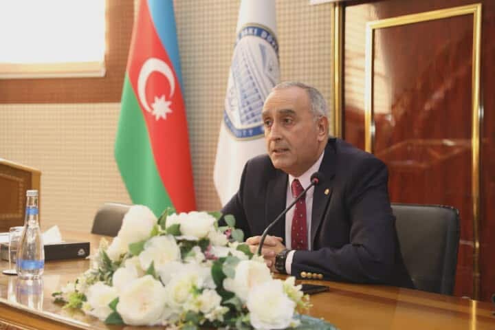 Mərakeşin səfiri  universitetdə çıxış edib